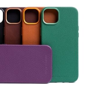 New Portland Leather Goods - Cell Phone Case Rainforest Green Iphone 15+ 15 Plus
